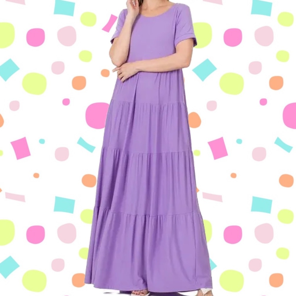 Zenana Outfitters Purple Maxi Dress